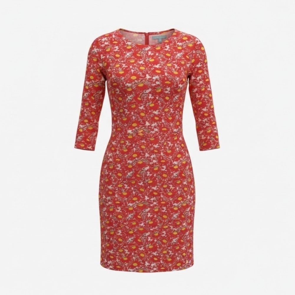 J. McLaughlin Multicolor Stretchy Dress Women's Size‎ M Pockets